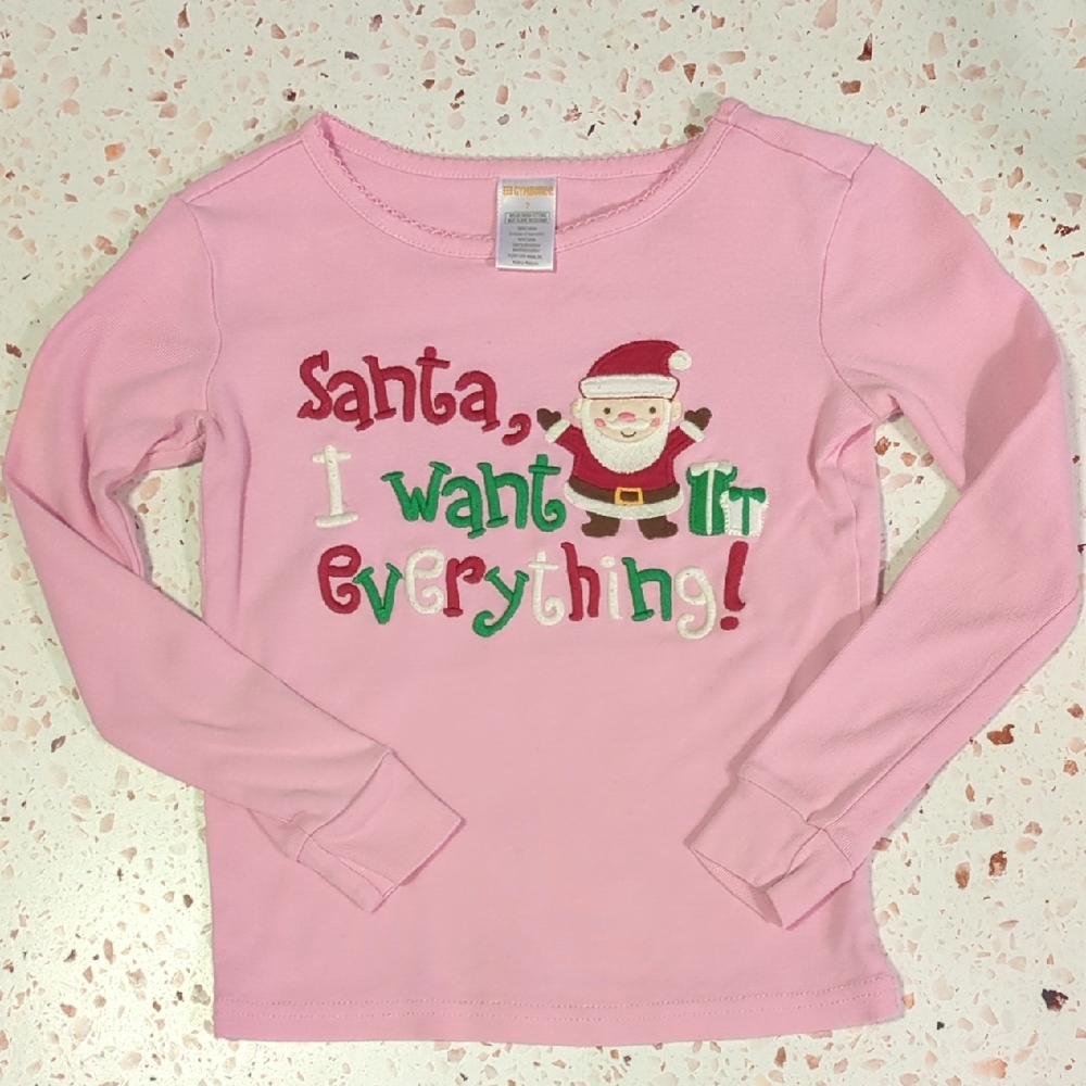 Gymboree | Santa Pajama Top | 7